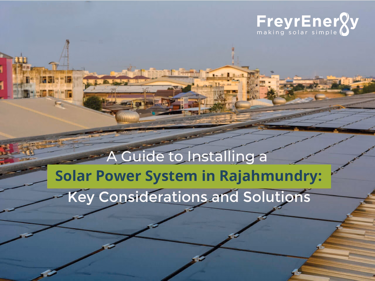 Solar Power System in Rajahmundry