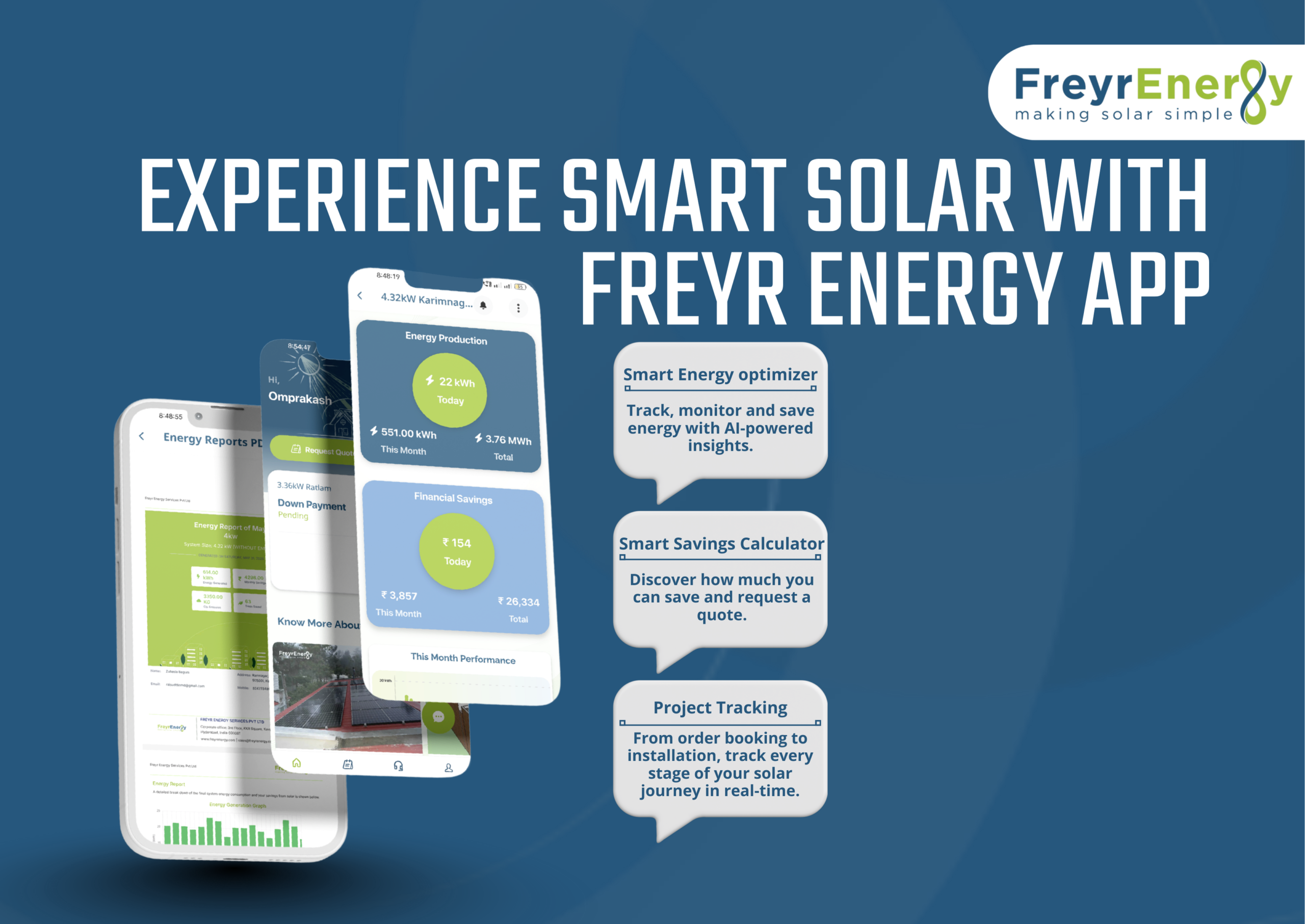 Freyr Energy App