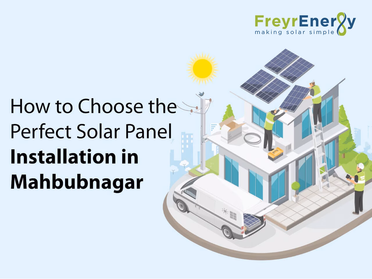 Solar Panel Installation in Mahbubnagar