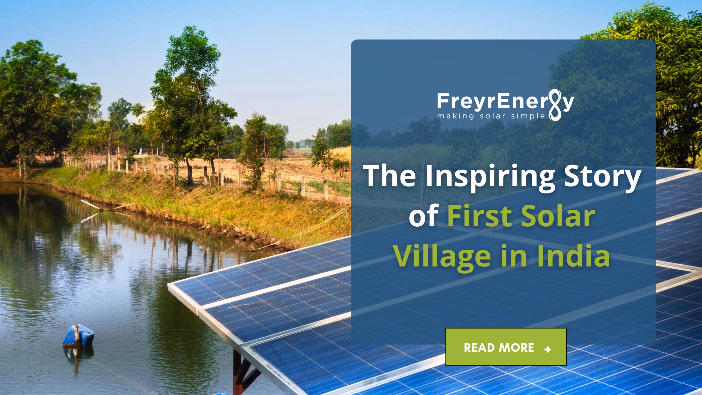 solar powered village