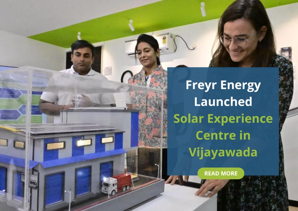 Freyr Energy Launched Solar Experience Centre in Vijayawada