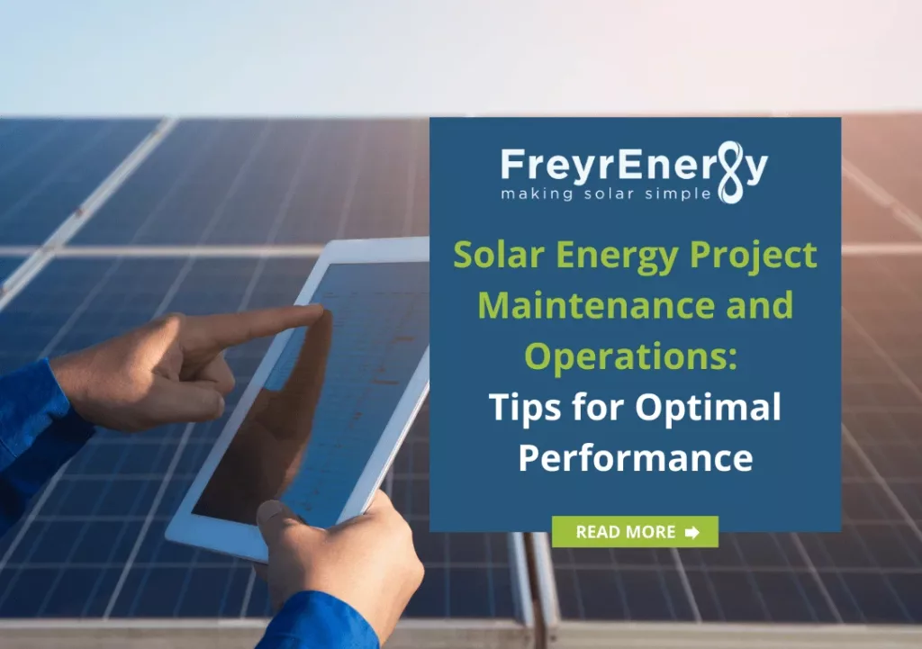 Solar Energy Maintenance and Operations: How to Maintain Solar Power Plants