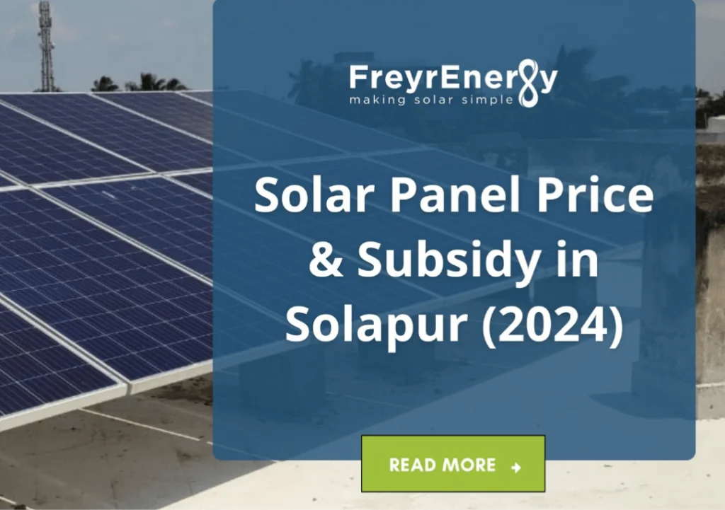 Solar Panel Price & Subsidy in Solapur (2025)