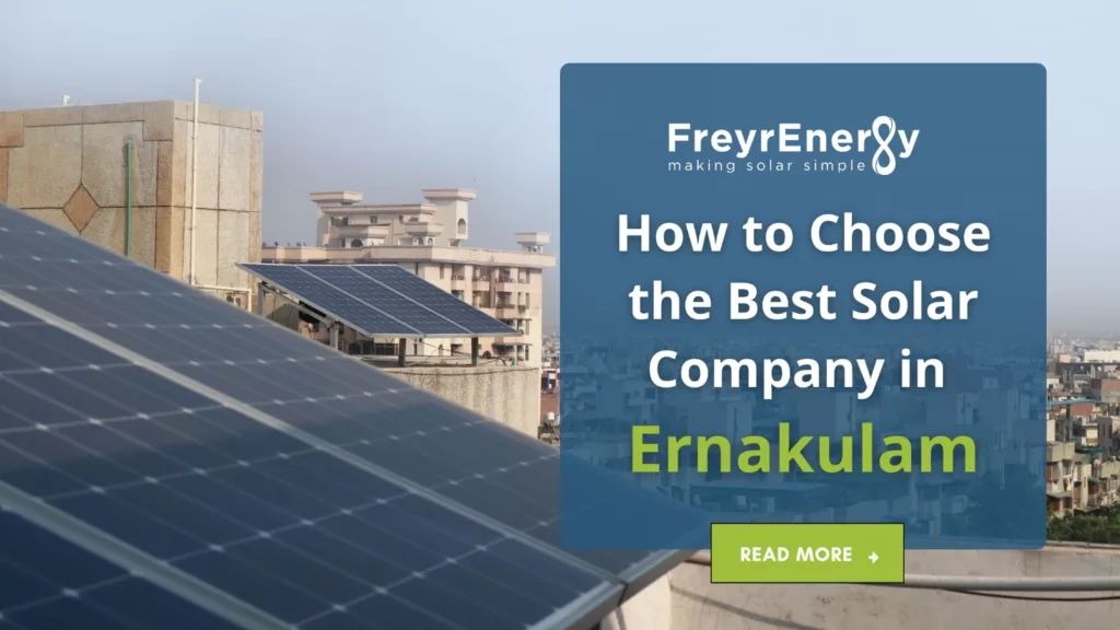Which is the best solar panel installation company in ernakulam