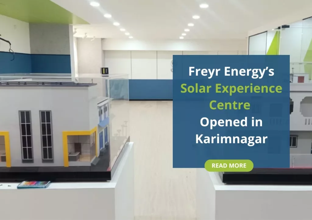 Freyr Energy’s Solar Experience Centre Opened in Karimnagar