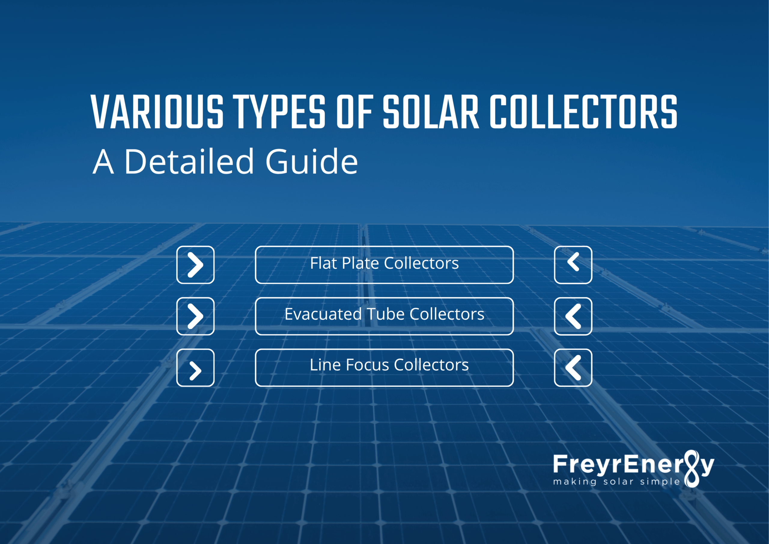 Various Types of Solar Collectors: A Detailed Guide