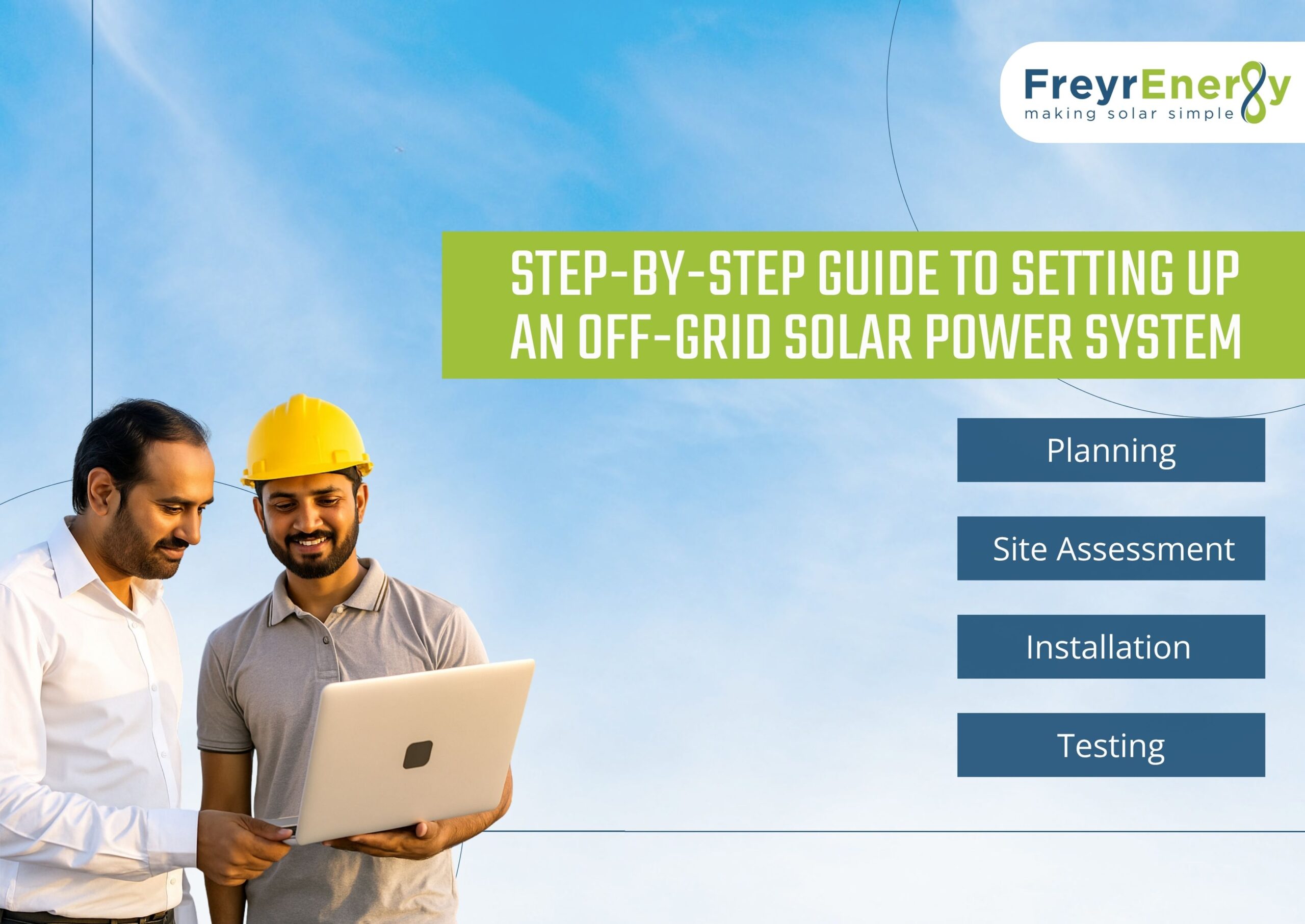  setting up an off-grid solar power system