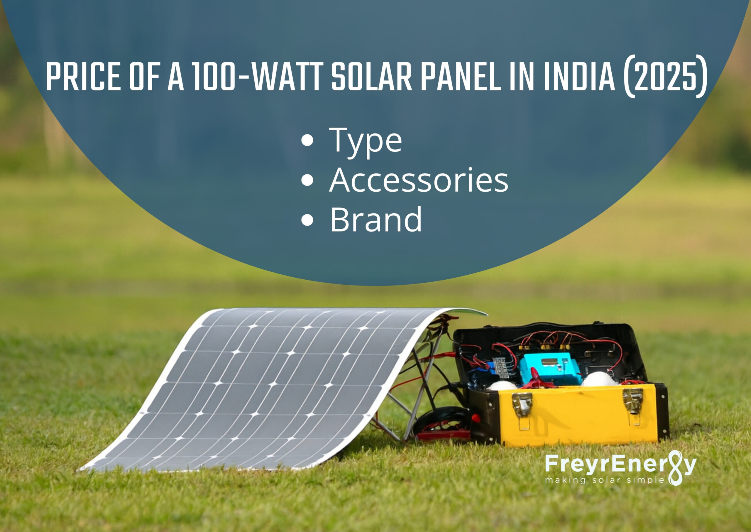 100 watt solar panel