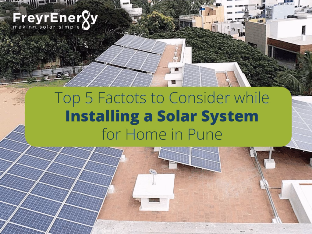 Solar System for Home in Pune