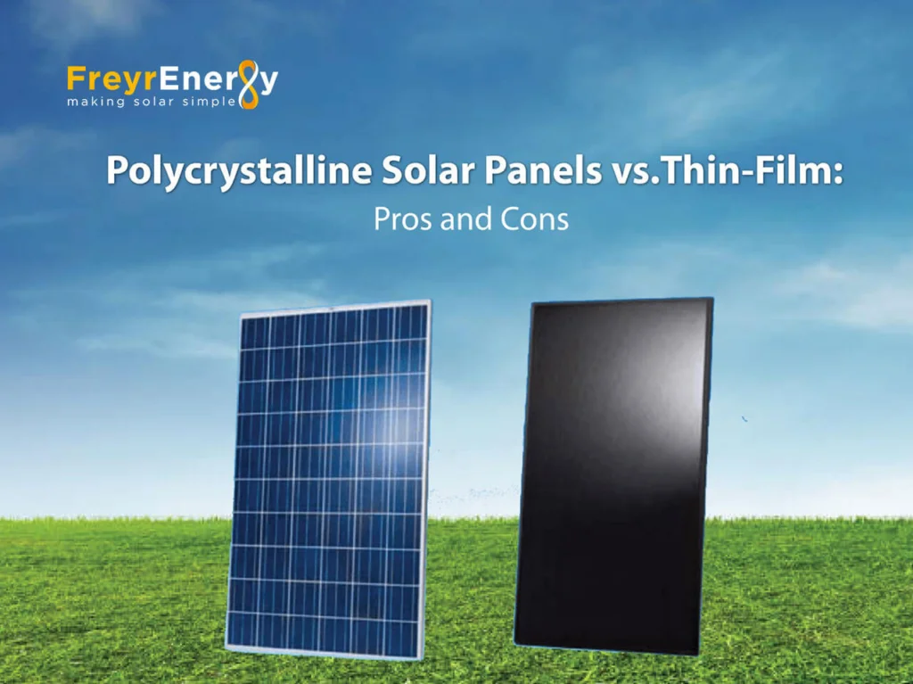 Polycrystalline Solar Panels vs.Thin-Film