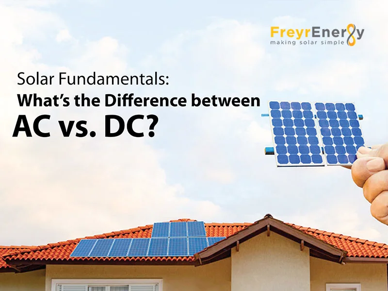 Difference between AC vs. DC