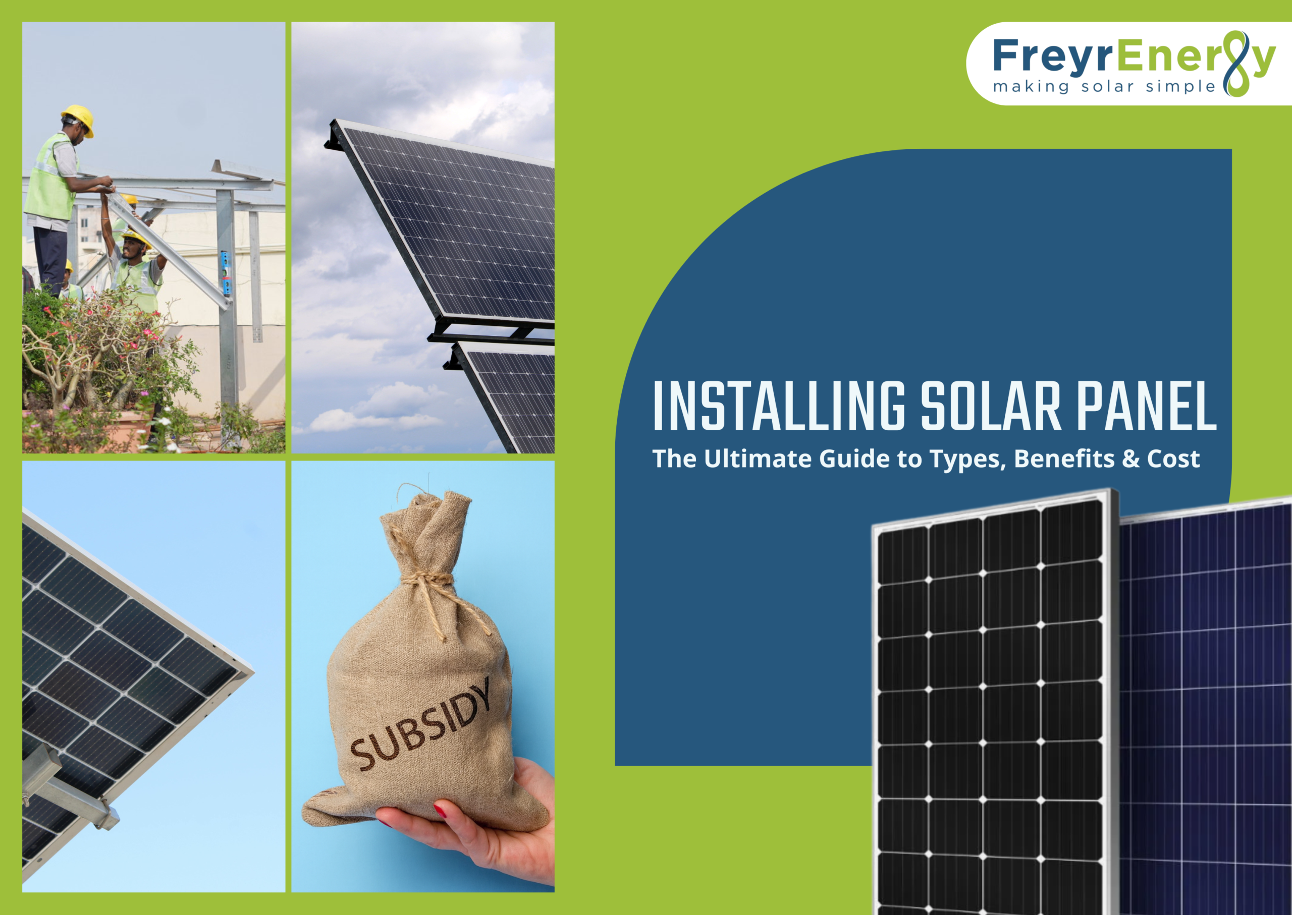 Installing Solar Panel: The Ultimate Guide to Types, Benefits & Cost