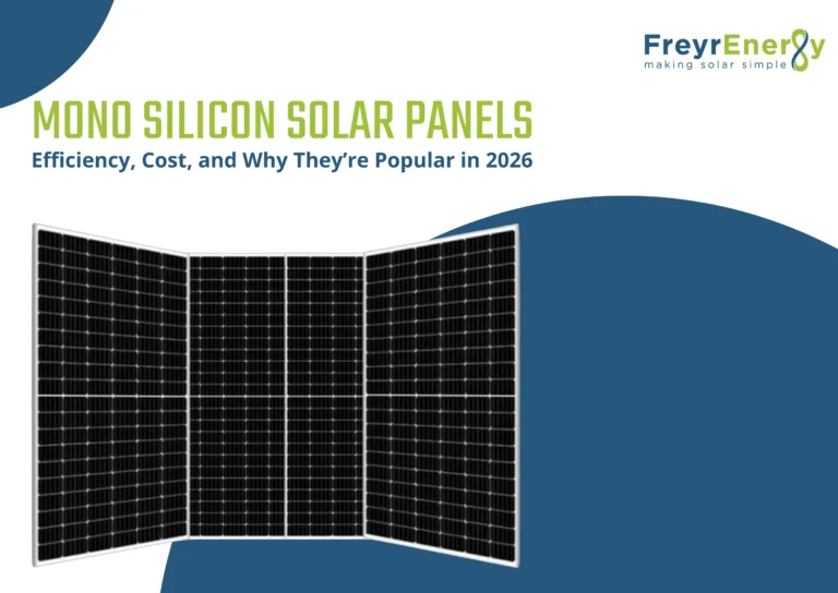 Mono Silicon Solar Panels