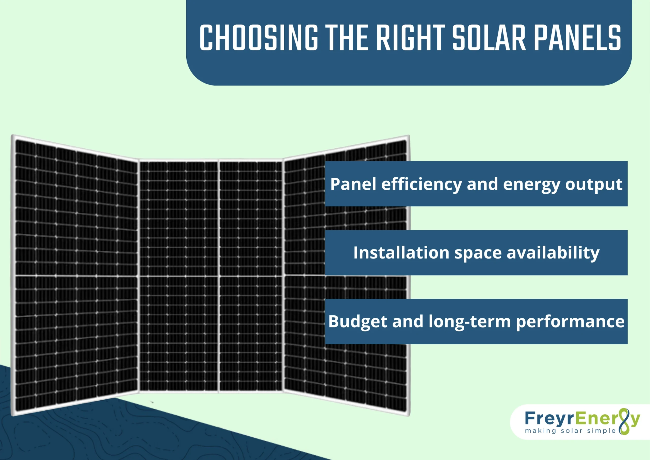 Choosing the Right Solar Panels
