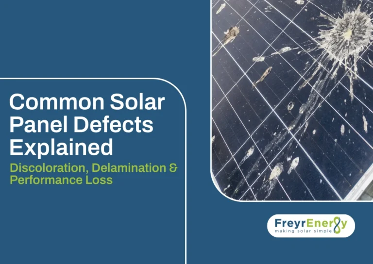solar panel defect
