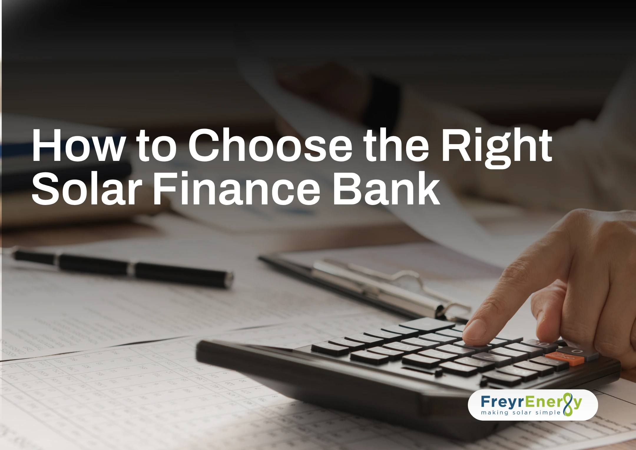 best for a solar loan