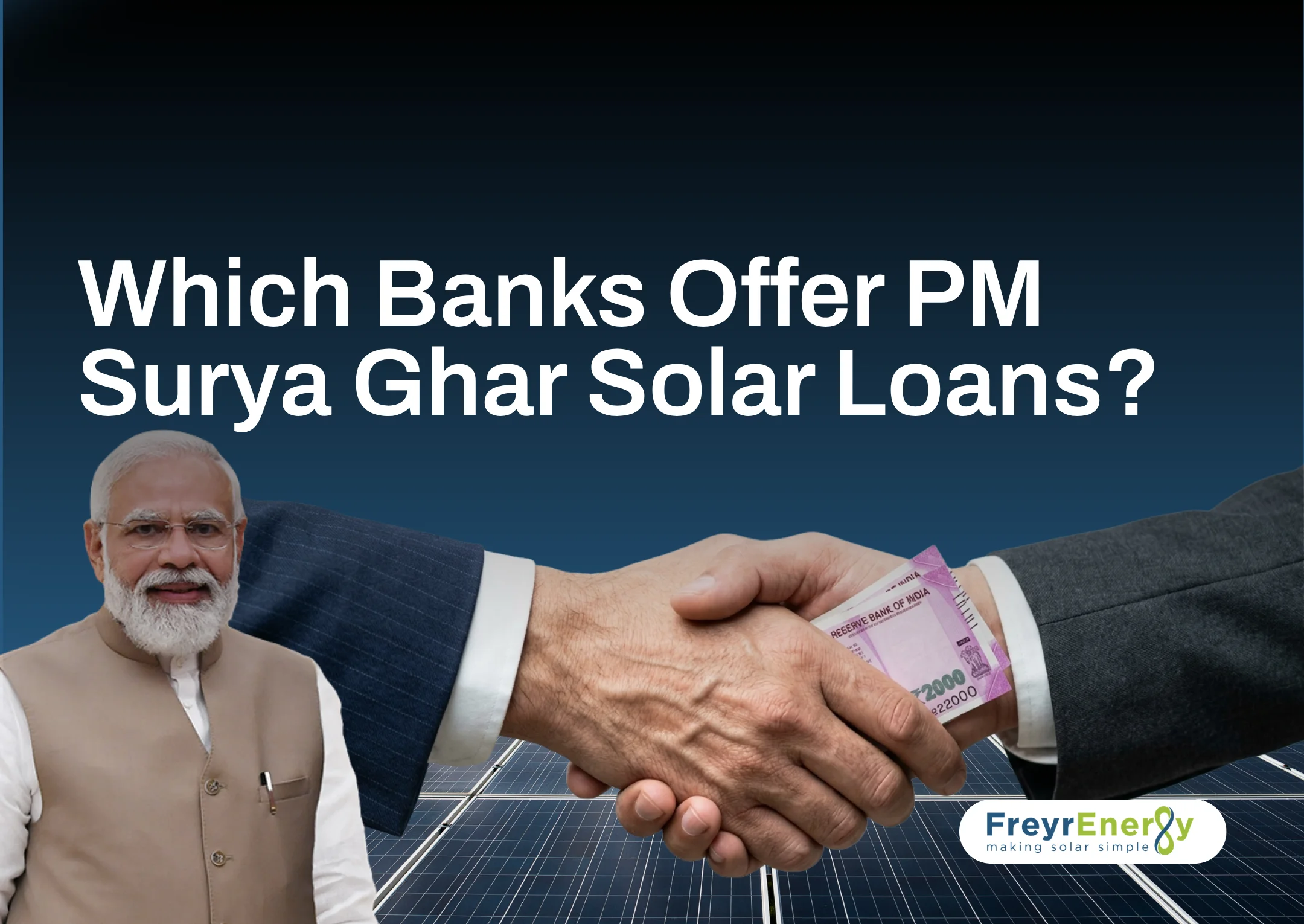 Which Banks Offer PM Surya Ghar Solar Loans? (Updated List)