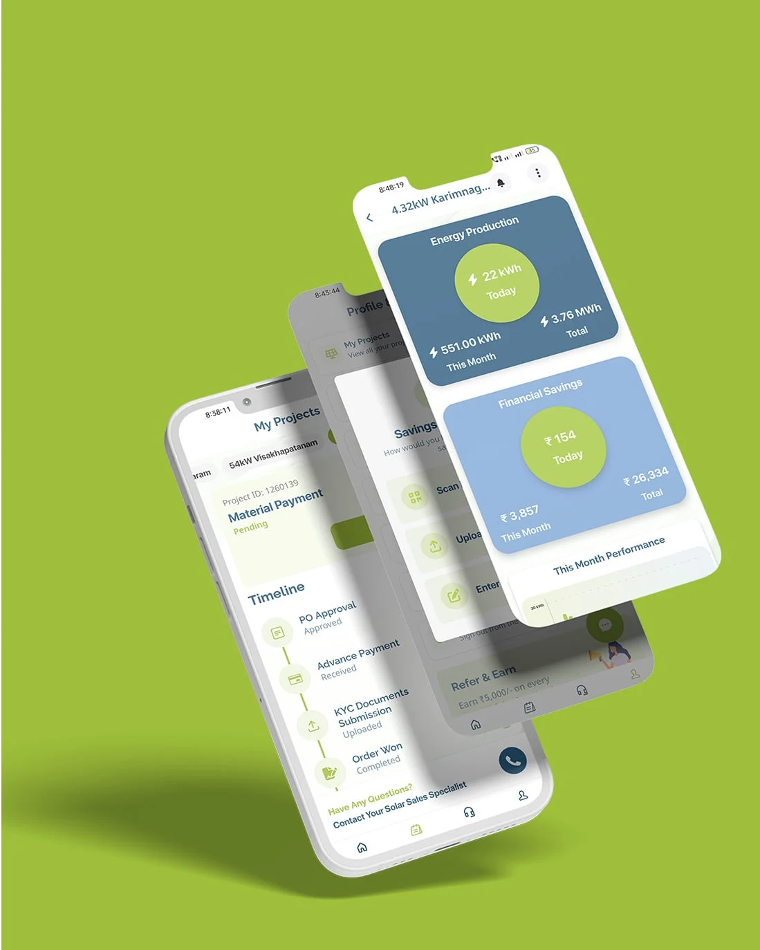Freyr Energy mobile app