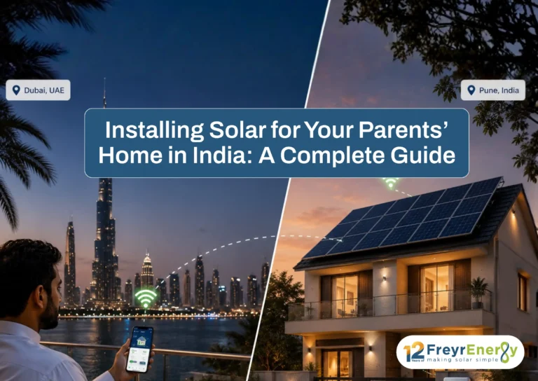 Installing Solar for Your Parents’ Home in India