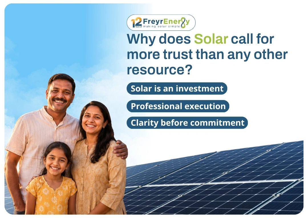 Solar call for more trust than any other resource