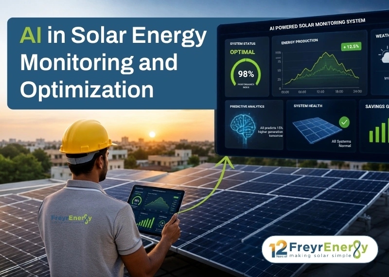 AI in Solar Energy Monitoring and Optimization