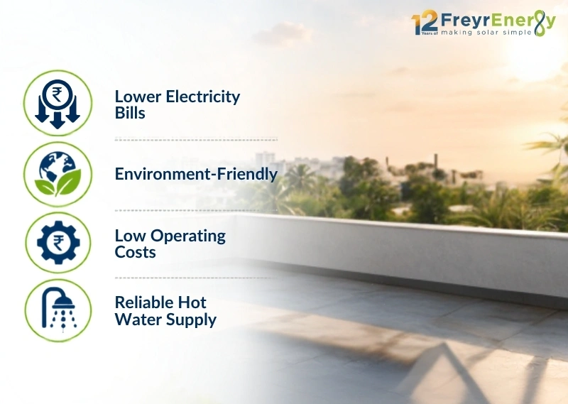 Benefits of Installing a Solar Water Heater