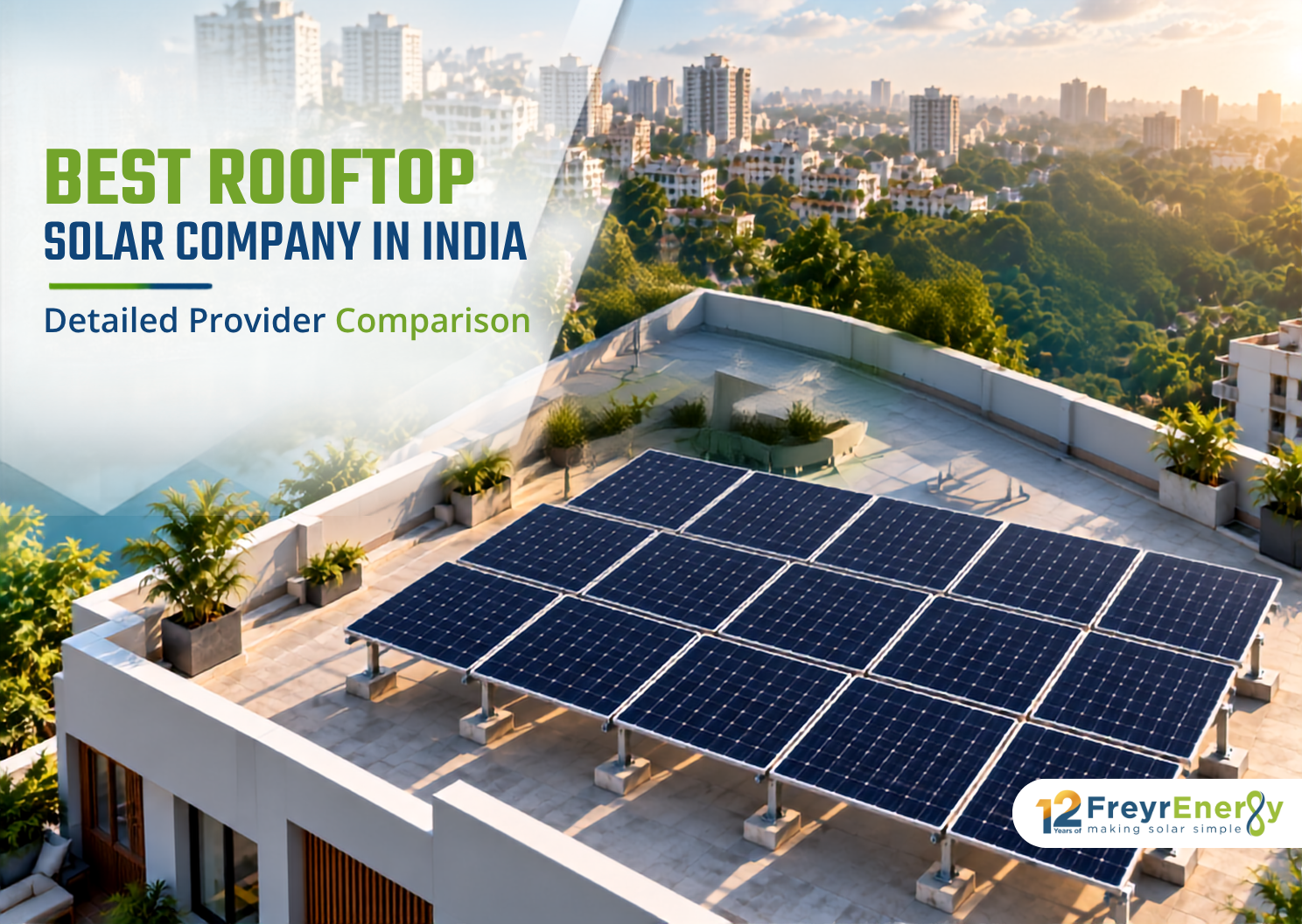 Best Rooftop Solar Companies in India: Detailed Solar Provider Comparison